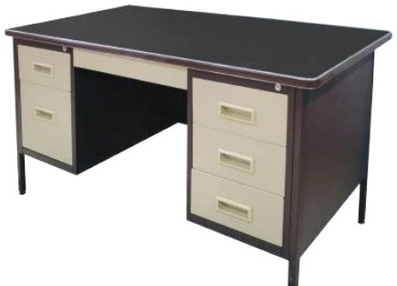 S103/LT 5' Double Pedestal Desk