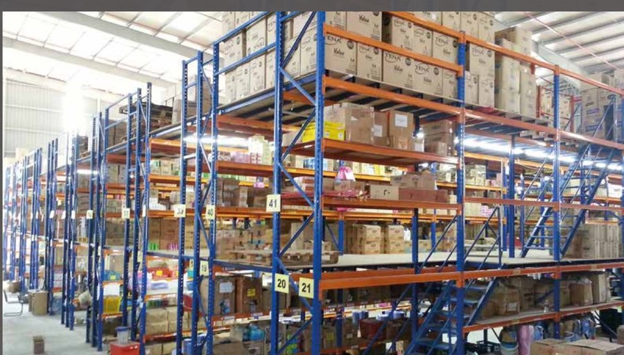 Multi-Tier Heavy Duty Racking System