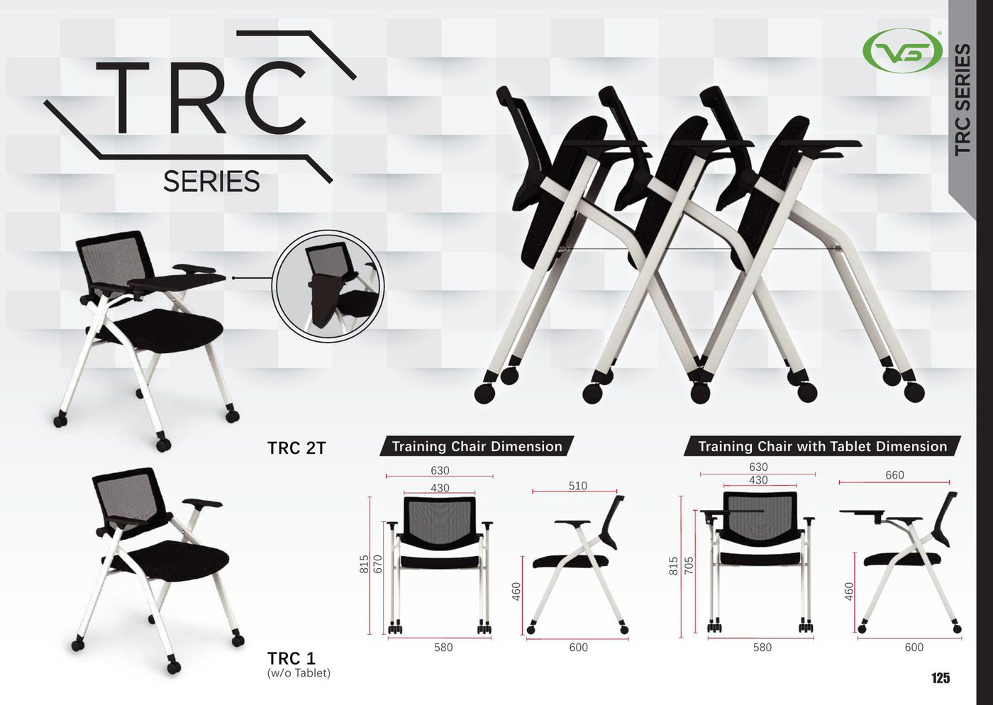 TRC Series Training Chair
