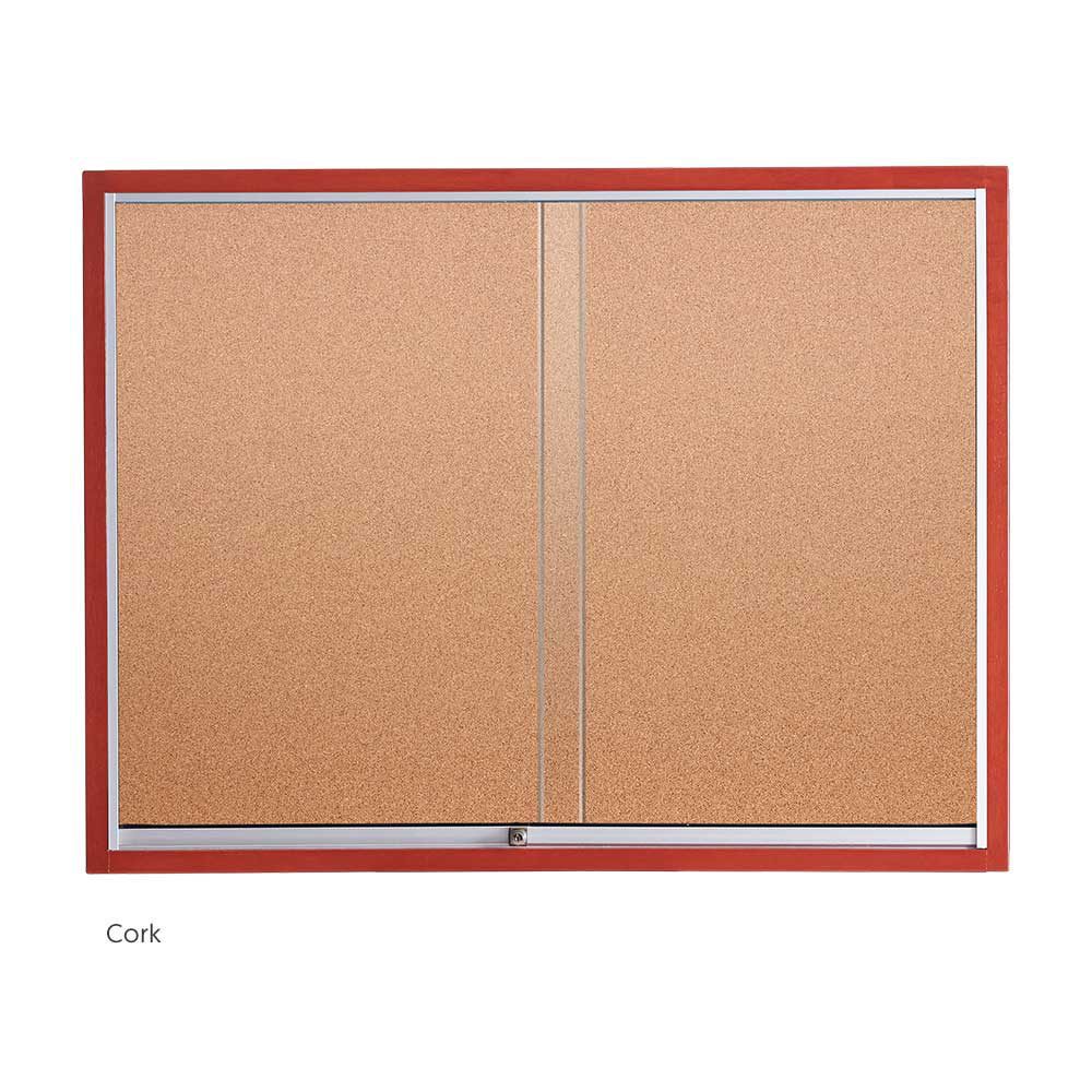 Sliding Glass Cabinet