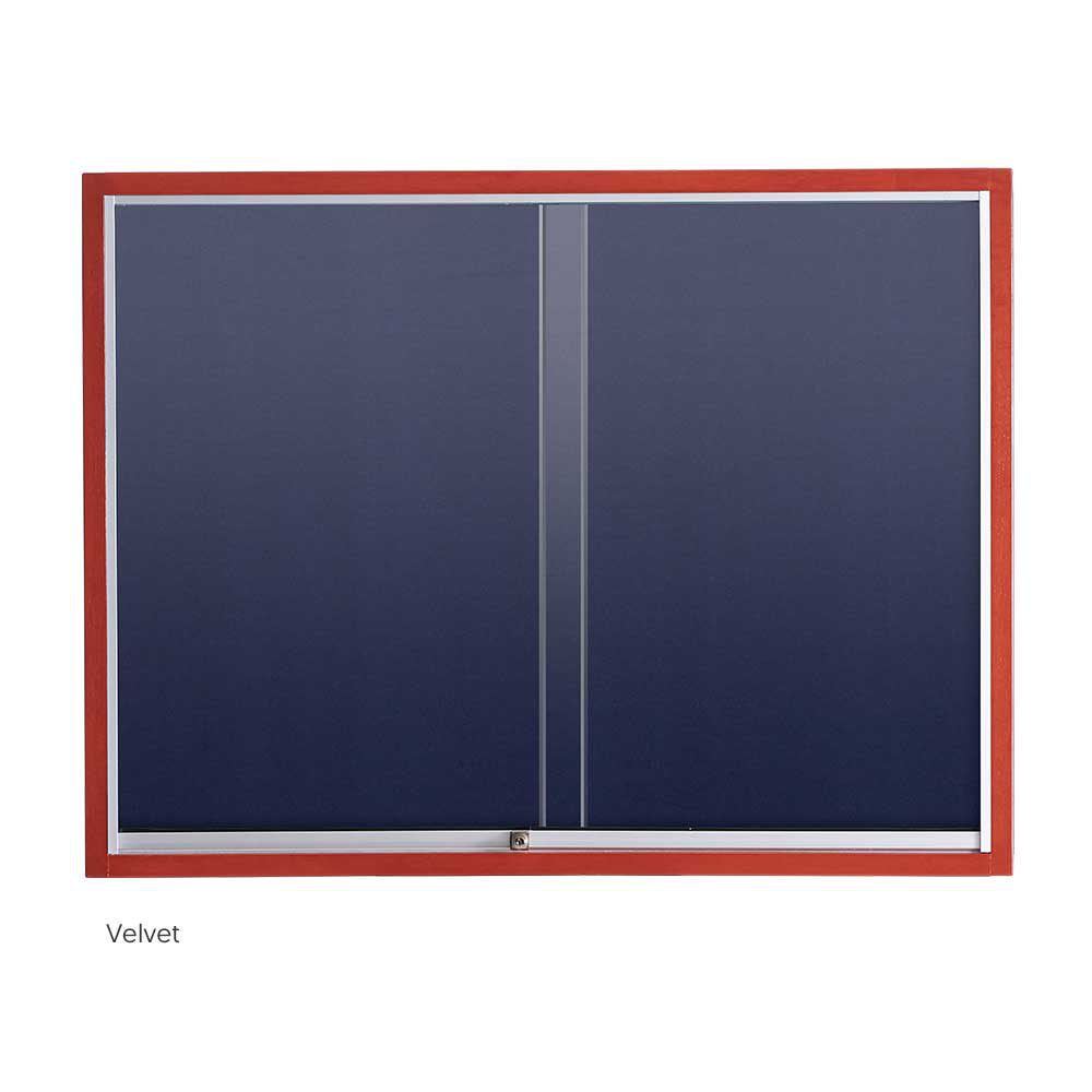 Sliding Glass Cabinet