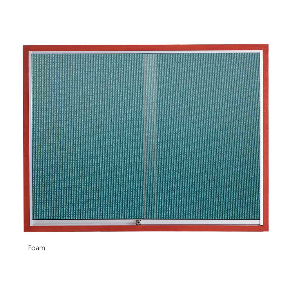 Sliding Glass Cabinet
