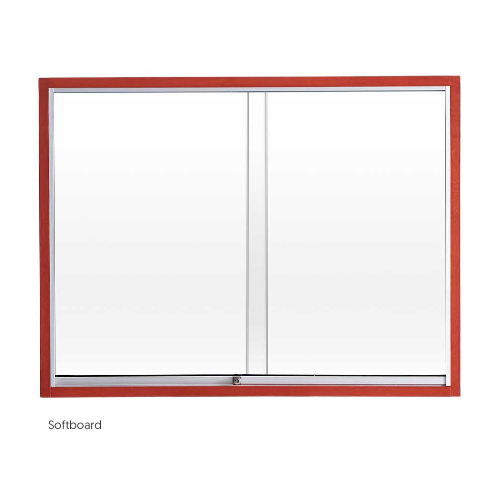 Sliding Glass Cabinet